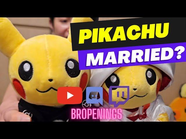 Pikachu is Married? - Pokemon Center Merchandize