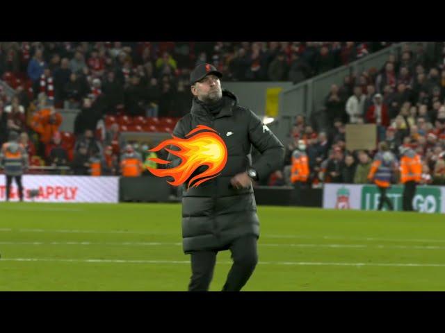 Klopp adding levels to his fist pumps