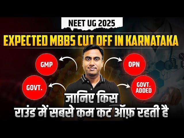 NEET UG 2025 Karnataka MBBS Cutoff Govt, GMP, OPN Seats | Eligibility & No Fee Hike Explained!