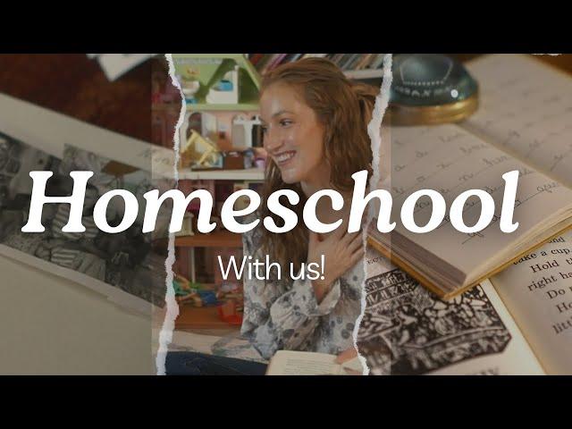 Homeschool with Us - Homeschooling 2nd and 3rd Grade, Preschool, and Toddler!