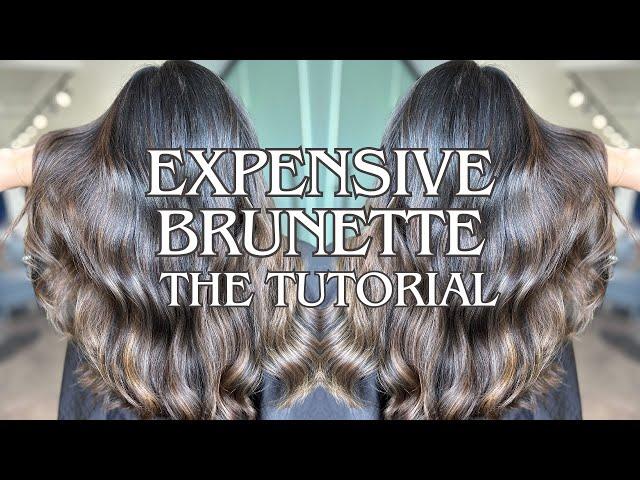 The Expensive Brunette - How to Blend Seamlessly For a Milk Chocolate Balayage