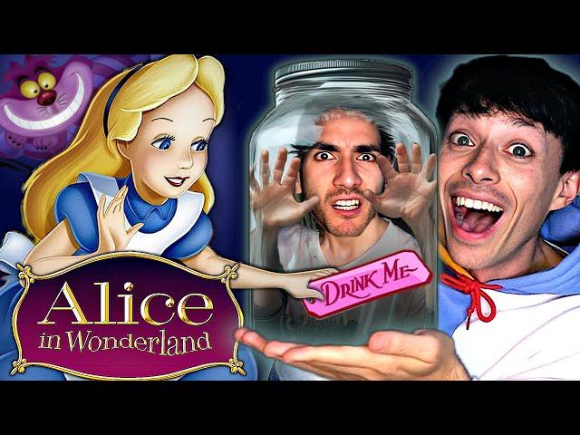 Forcing my friend to watch the WEIRDEST Disney movie... ALICE IN WONDERLAND (1951) - Reaction