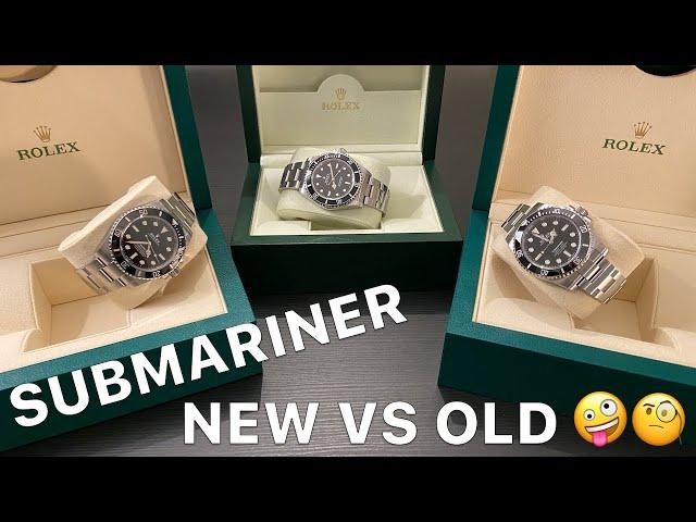 Rolex Submariner No Date Comparison - 14060M vs 114060 vs 124060 (4K)