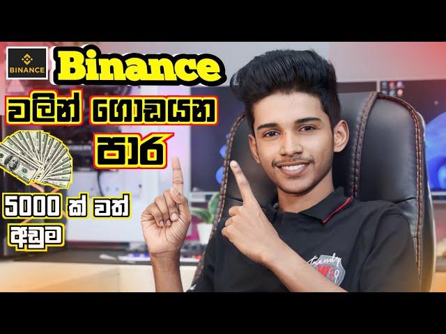 How to Earning E-Money For Sinhala.How to Success through binance.Binance sinhala.