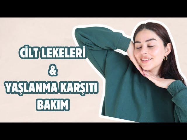 Sabah Cilt Bakım Rutinim : Hormonal akne, Cilt lekeleri ve yaşlanma karşıtı