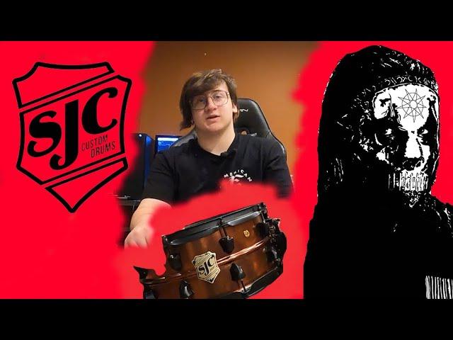 SJC Jay Weinberg Signature "Crucible" Snare Drum UNBOXING/DEMO !EKIT SAMPLES IN DESCRIPTION!