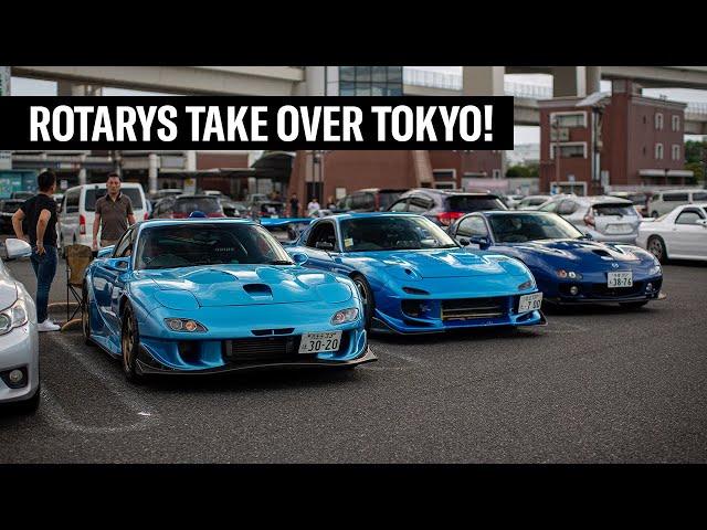 Japan's Craziest RX7 Meeting - 7's Day