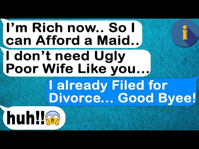 【Apple】Husband Got Rich & Left me for a Younger Girl While I was at Mom's Funeral... Good Riddance!!