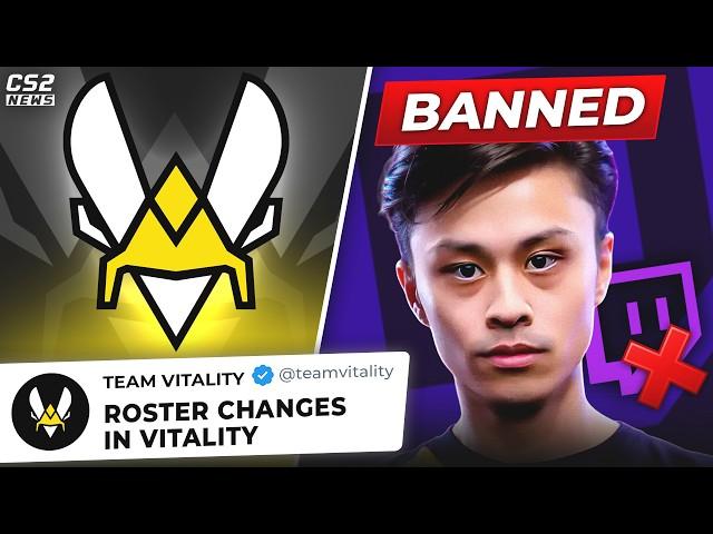 VITALITY ROSTER CHANGES? STEWIE2K BANNED, THORIN SAYS ZYWOO DOESN’T DESERVE HIS AWARDS