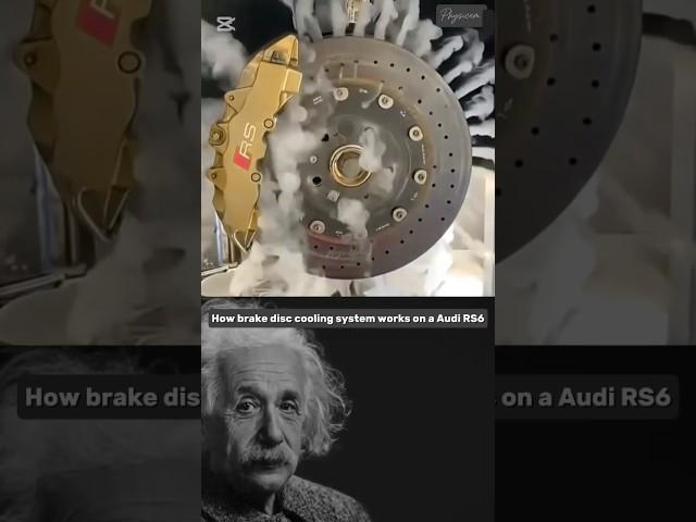 How Audi RS6 Cools Its Brakes Like a Supercar! ️. #shorts #engineering