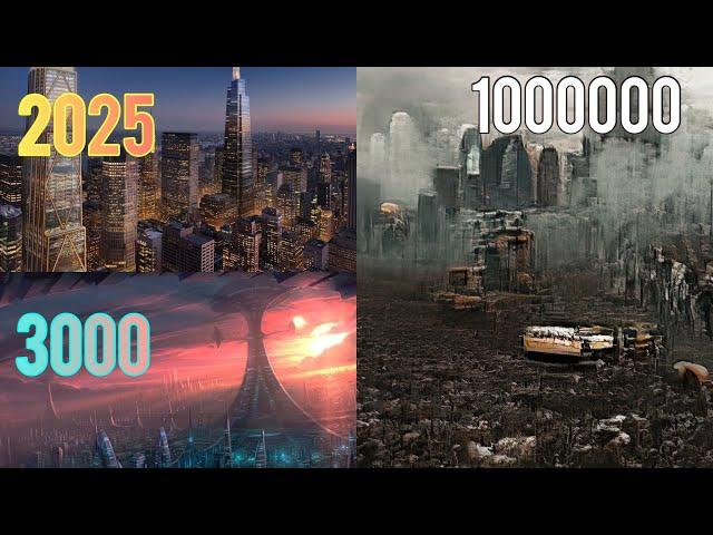 Future of New York City (2025 - 1,000,000) Timelapse