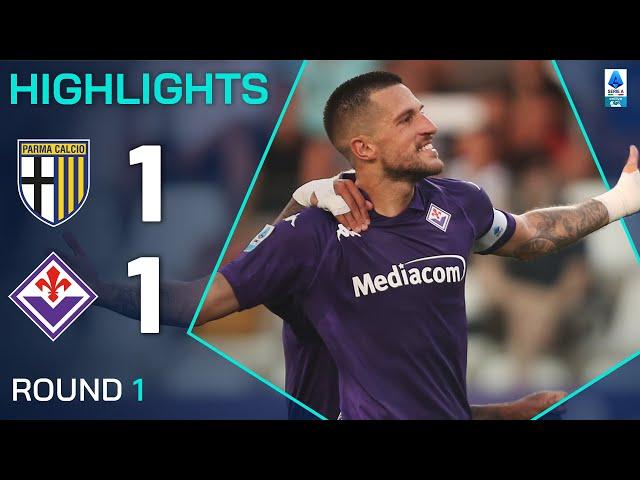 PARMA-FIORENTINA 1-1 | HIGHLIGHTS | Biraghi rescues a point with a screamer | Serie A 2024/25