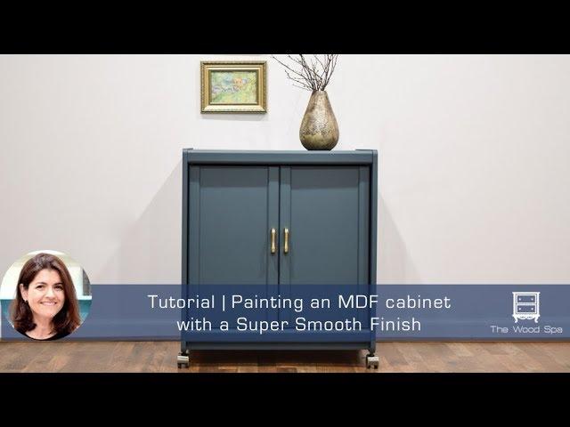 How to Paint an MDF Cabinet with a Smooth Finish - Speedy Tutorial #19