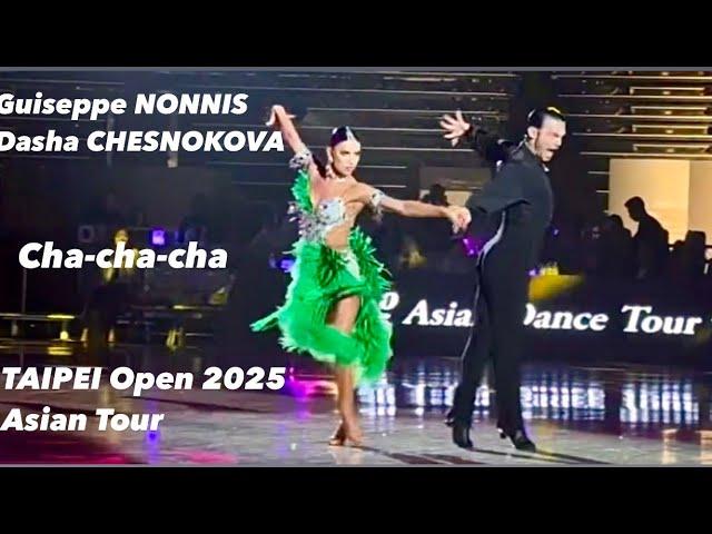 Guiseppe Nonnis - Dasha Chesnokova | Cha-cha-cha | Taipei Open 2025 | Asian Tour