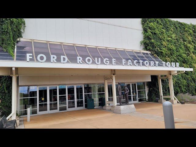 Ford Rouge Factory Tour Dearborn Michigan F150 Truck Plant Built Mustangs For 40 Years.