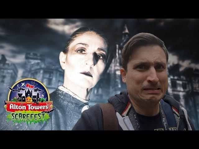 Alton Towers Scarefest 2019 - Launch Day Vlog - Darkest Depths & The Attic : Terror of the Towers