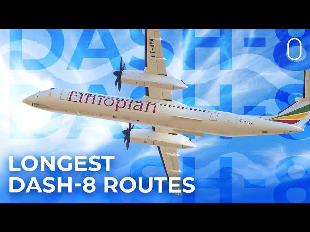 The World’s Longest DeHavilland Dash-8-400 Routes