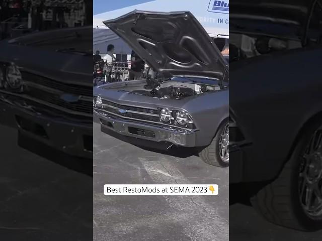 We walked the best RestoMods and Classic Cars at #SEMA 2023 #classiccars