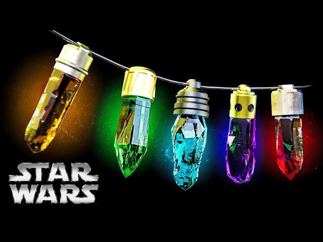 Every Single KYBER CRYSTAL Type Fully Explained -  Star Wars [CANON]