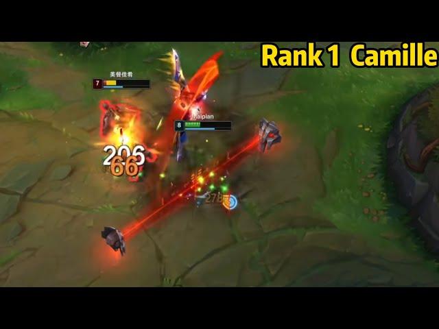 Rank 1 Camille: What 700 LP Camille in KR Server Looks Like?