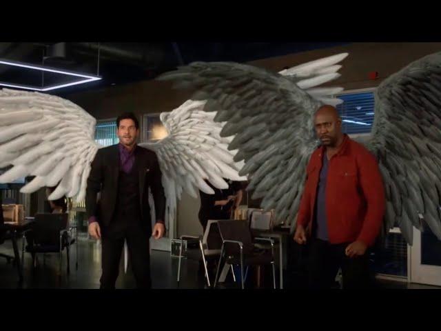 Lucifer Fight Scene | Season 5 Episode 8 End Scene