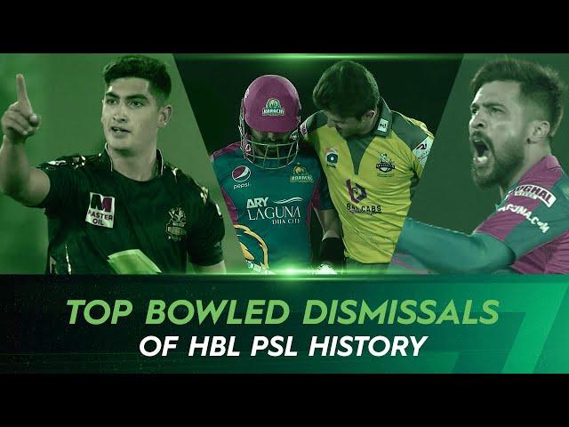 Top Bowled Dismissals of HBLPSL History