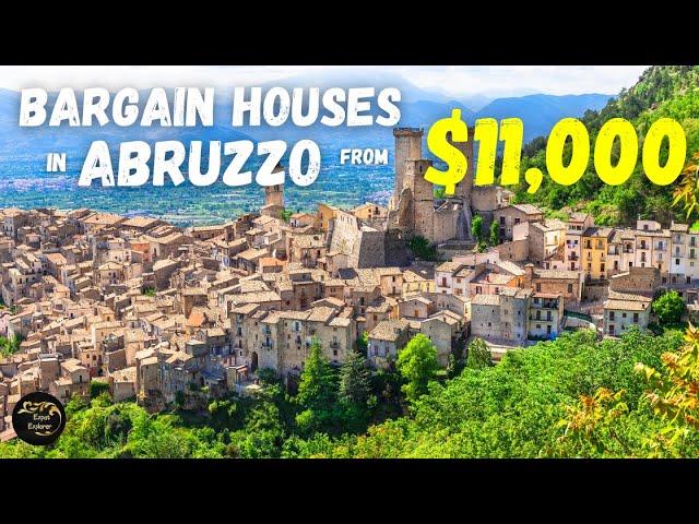 BUDGET Properties in ABRUZO under €14K: Find Your Dream Italian Home! House Hunting in Italy