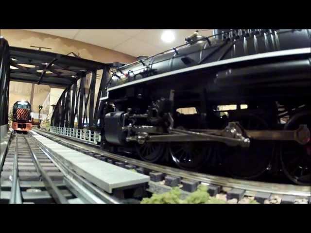 MODEL TRAIN LAYOUT SETTING THE BAR - Part 6 (GoPro HD2)