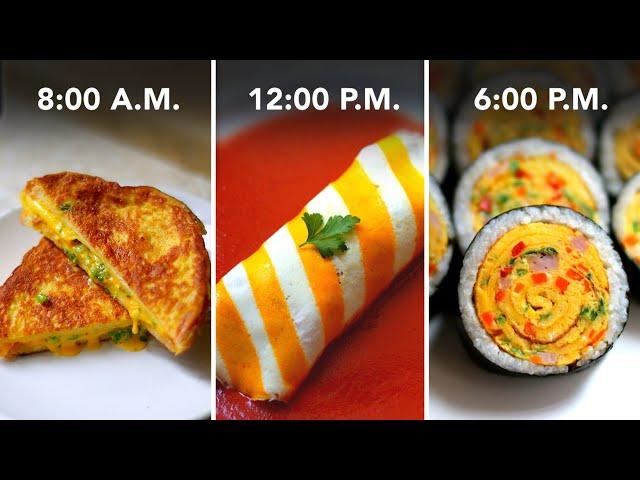 I Made Only Egg Recipes For A Day • Tasty