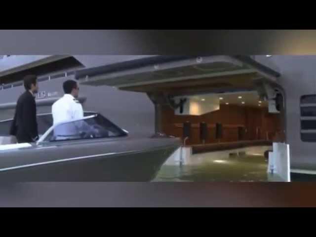 Mega Yacht Has a 'Garage' for Speedboats