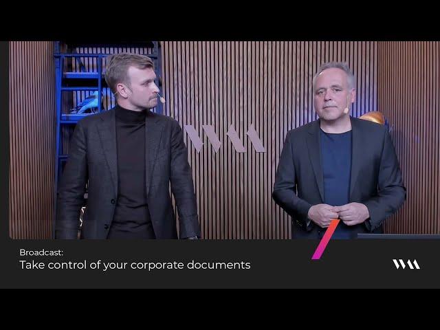 Take control of your corporate documents