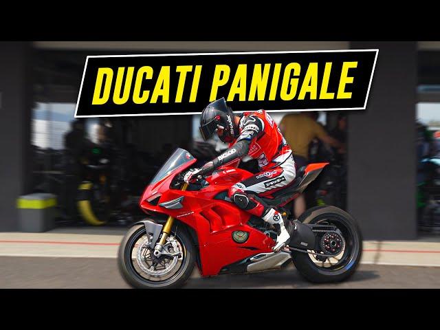 Ich fahre das Motorrad von meinem PAPA!  Ducati Panigale v4s