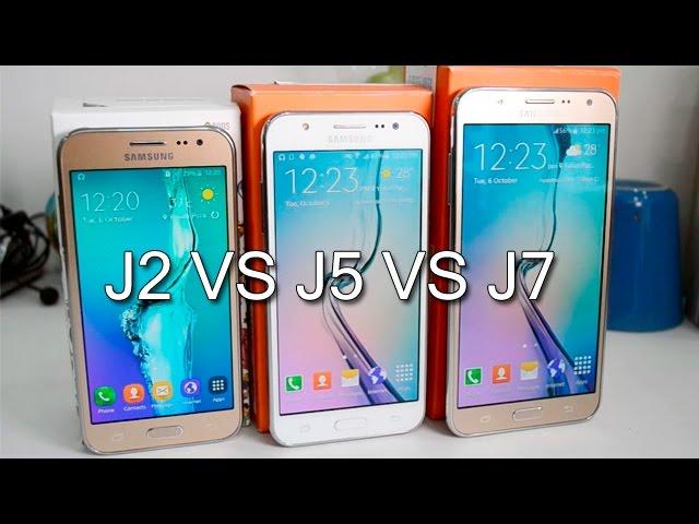 Samsung Galaxy J2 VS J5 VS J7 Comparison- Which Is Better And Why?