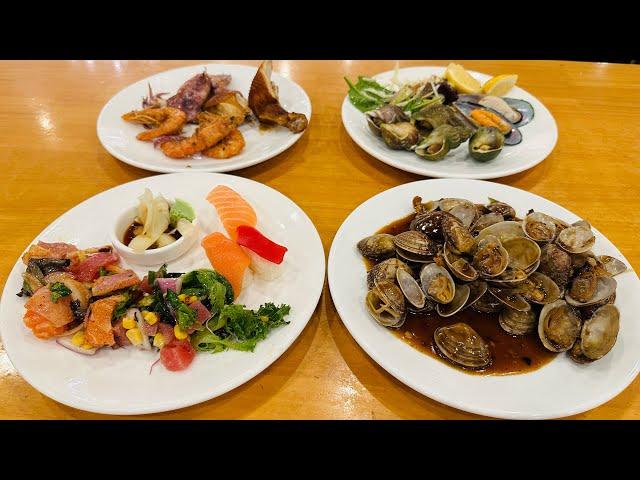 ALL YOU CAN EAT SNAIL SEAFOOD & SUSHI BUFFET @ THIS FAMOUS AYCE RESTAURANT IN SAN JOSE CA!