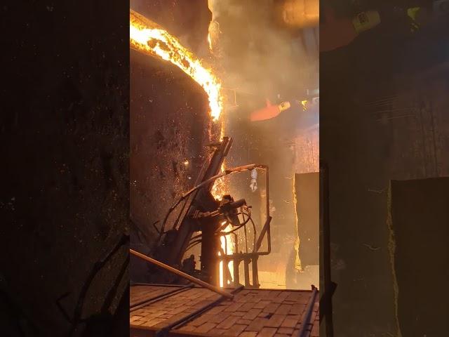 #blast #furnace #metal #slag #engineering #marvel #india #steel #bharat