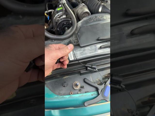 Knock sensor on the Sonoma #automobile #mechanic #junk #mechanics #a #classic #chevy #gmc #subscribe