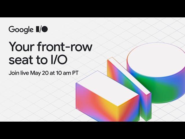 Ready, set, I/O