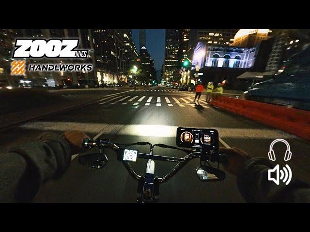 Ride Therapy: 5am Sunrise Loop in NYC | Zooz eBike POV [4K]