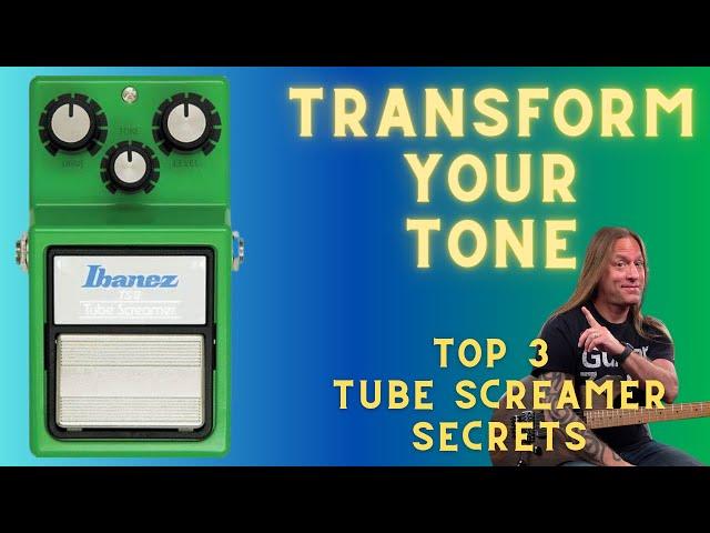 Why the Tube Screamer is a MUST-HAVE Pedal: Discover 3 Amazing Reasons!