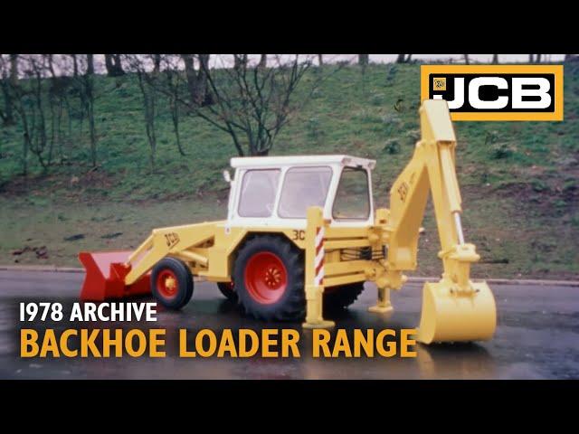 JCB Backhoe Range 1978 | JCB Archive