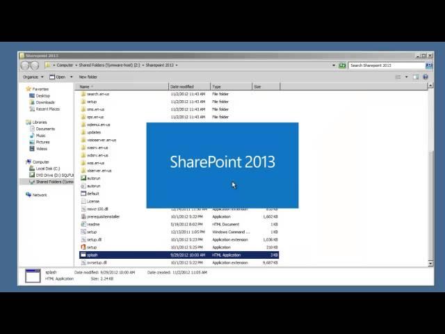 SharePoint 2013 Tutorial - Install SharePoint 2013 Single Server with existing SQL Server