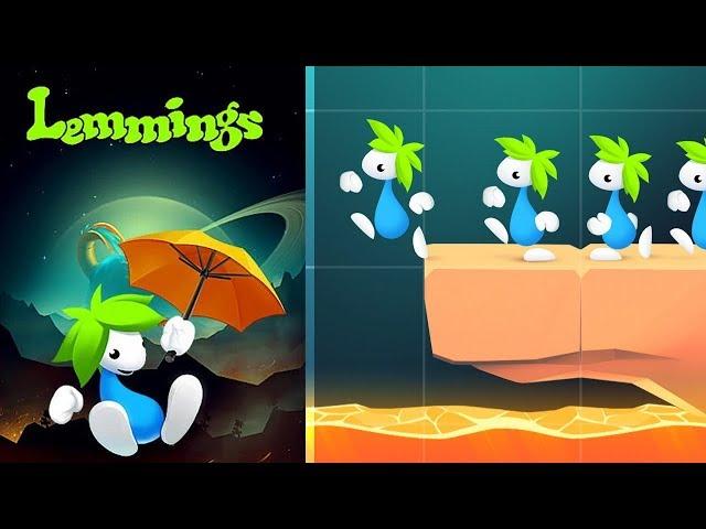 Lemmings - Puzzle Adventure - iOS/Android Gameplay Video