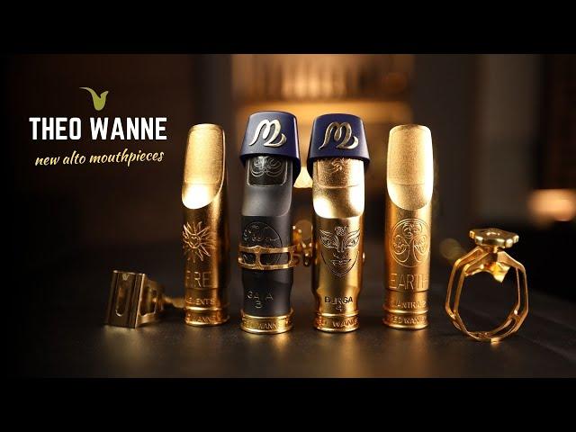 New Theo Wanne Alto Sax Mouthpieces - Play-Test and Review