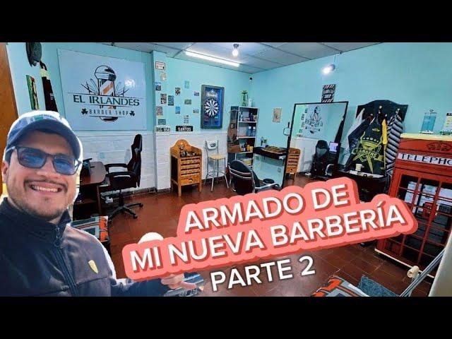 Montando Mi Nueva Barbería  | Parte 2: Avances y Mejoras"