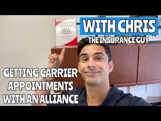 How to get Insurance Carrier Appointments with an Alliance