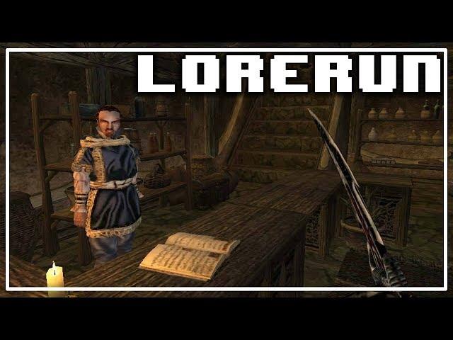 The Elder Scrolls Lorerun Part 1: Morrowind