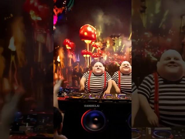 Alice in Tomorrowland #aiart #shorts #rave