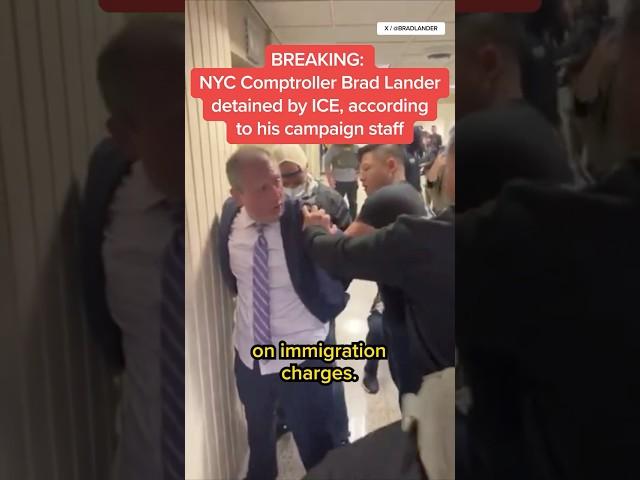 NYC Comptroller Brad Lander detained by ICE, according to his campaign staff