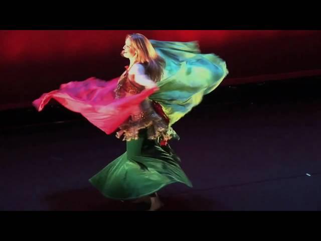 Official Saffron Dance video: All I want for Christmas (Belly Dance)