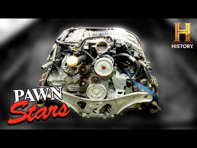 Pawn Stars: Seller INSULTS Expert Over Damaged Porsche 911 Engine (Season 4)